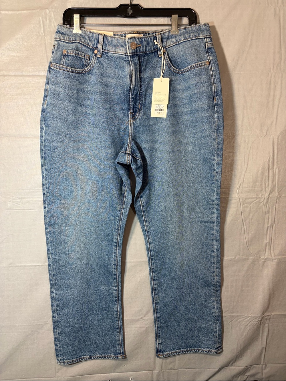 215. Dynamite - Frenchue Woman’s High-Rise Slim Leg Blue Denim Jeans